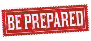 Be Prepared Sign Or Stamp Be Prepared Sign Or Stamp
